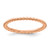 Sterling Silver Stackable Expressions Rose Gold-Tone Ring, 1.5 mm