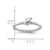 Sterling Silver Stackable Expressions Rhodium Turtle Ring - View 5