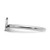 Sterling Silver Stackable Expressions Rhodium Penguin Ring - View 3