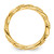 Sterling Silver Stackable Expressions Gold-Tone Twist Ring - View 2
