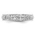 Sterling Silver Stackable Expressions Cancer Zodiac Ring - View 3