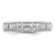 Sterling Silver Stackable Expressions Aquarius Zodiac Ring - View 3