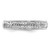 Sterling Silver Stackable Expressions Virgo Zodiac Ring - View 3