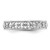 Sterling Silver Stackable Expressions Pisces Zodiac Ring - View 3