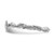 Sterling Silver Stackable Expressions Rhodium-Plated Polished Dove Ring, 3.35 mm - View 3