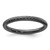 Ruthenium-Plated Sterling Silver Stackable Expressions Black-Plated Cable Ring, 2.25 mm - QSK205
