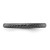 Ruthenium-Plated Sterling Silver Stackable Expressions Black-Plated Cable Ring, 2.25 mm - QSK205 - View 3