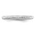 Sterling Silver Stackable Expressions Rhodium-Plated Polished Ring, 2.25 mm - QSK2053 - View 3