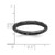 Ruthenium-Plated Sterling Silver Stackable Expressions Ruthenium Polished Ring, 2.25 mm - View 4