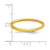 Sterling Silver Stackable Expressions Gold-Tone Beaded Ring, 2.25 mm - View 4