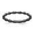 Ruthenium-Plated Sterling Silver Stackable Expressions Black-Plated Rice Ring, 2.25 mm