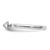 Sterling Silver Stackable Expressions 0.042ct Diamond Ring, 2.5 mm - View 3