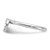 Sterling Silver Stackable Expressions Rhodium-Plated Cubic Zirconia O Ring, 2.3 mm - View 3