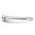 Sterling Silver Stackable Expressions Rhodium-Plated Amethyst Ring, 2.3 mm - View 3