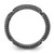 Sterling Silver Stackable Expressions Black Rhodium-Plated Textured Ring, 2.5 mm - View 2