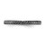 Sterling Silver Stackable Expressions Black Rhodium-Plated Textured Ring, 2.5 mm - View 3