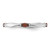 Sterling Silver Stackable Expressions Rhodium-Plated Garnet Ring, 2.5 mm - View 4