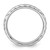 Sterling Silver Stackable Expressions Rhodium-Plated Hammered Ring, 2.25 mm - View 2