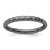 Ruthenium-Plated Sterling Silver Stackable Expressions Black-Plated Hammered Ring, 2.25 mm