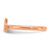 Sterling Silver Stackable Expressions Rose Gold-Tone Citrine Moon Ring, 2.5 mm - View 3