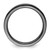 Ruthenium-Plated Sterling Silver Stackable Expressions Black-Plated Grooved Ring, 2.25 mm - View 2