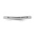 Sterling Silver Stackable Expressions Rhodium-Plated Polished Ring, 2.25 mm - QSK231 - View 3