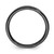 Ruthenium-Plated Sterling Silver Stackable Expressions Black-Plated Polished Ring, 2.25 mm - QSK233 - View 2