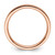 Sterling Silver Stackable Expressions Rose Gold-Tone Polished Ring, 2.25 mm - QSK240 - View 2