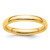 Sterling Silver Stackable Expressions Gold-Tone Polished Ring, 3.25 mm