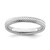 Sterling Silver Stackable Expressions Rhodium-Plated Ring, 3.25 mm, Polished - QSK279