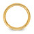Sterling Silver Stackable Expressions Gold-Tone Ring, 4.25 mm - QSK286 - View 2