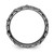 Ruthenium-Plated Sterling Silver Stackable Expressions Black-Plated Ring, 4.25 mm - QSK301 - View 2