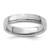 Sterling Silver Stackable Expressions Rhodium-Plated Ring, 4.25 mm - QSK311