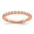 Sterling Silver Stackable Expressions Diamond Pink-Plated Ring, 2.25 mm