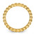 Sterling Silver Stackable Expressions Diamond Gold-Tone Ring, 2.25 mm - View 2