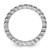 Rhodium-Plated Sterling Silver Stackable Expressions Lab-Created Ruby Ring, 2.25 mm - QSK356 - View 2