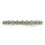 Rhodium-Plated Sterling Silver Stackable Expressions Peridot Ring, 2.25 mm - QSK357 - View 3