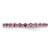 Rhodium-Plated Sterling Silver Stackable Expressions Pink Tourmaline Ring, 2.25 mm - QSK359 - View 3