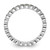 Rhodium-Plated Sterling Silver Stackable Expressions Peridot Ring, 2.25 mm - QSK369 - View 2