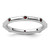 Rhodium-Plated Sterling Silver Stackable Expressions Garnet Ring, 2.25 mm - QSK374