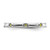 Rhodium-Plated Sterling Silver Stackable Expressions Peridot Ring, 2.25 mm - QSK381 - View 3