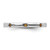 Rhodium-Plated Sterling Silver Stackable Expressions Citrine Ring, 2.25 mm - QSK384 - View 3
