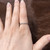 Rhodium-Plated Sterling Silver Stackable Expressions Citrine Ring, 2.25 mm - QSK384 - View 6