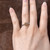 Rhodium-Plated Sterling Silver Stackable Expressions Cushion Cut Citrine Ring, 2.25 mm - View 7