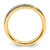 Sterling Silver Stackable Expressions & Diamonds Gold-Tone Ring, 2.25 mm - View 2