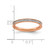 Sterling Silver Stackable Expressions & Diamonds Pink-Plated Ring, 2.25 mm - View 4