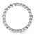 Sterling Silver Stackable Expressions Rhodium-Plated. Garnet & Diamond Ring, 2.25 mm - View 2