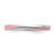 Rhodium-Plated Sterling Silver Stackable Expressions Twisted Pink Enameled Ring, 2.5 mm - View 3