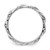 Rhodium-Plated Sterling Silver Stackable Expressions Polished White Enameled Ring, 3.25 mm - View 2