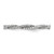Rhodium-Plated Sterling Silver Stackable Expressions Polished Diamond Ring, 2.5 mm - View 3